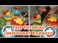 CARA MENGHIAS DONAT MOTIF AVANGER | TRIK | TUTORIAL MENGHIAS DONAT