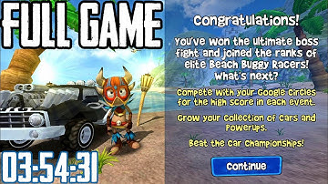 Beach Buggy Racing - Full Game Walkthrough 【NO Hack】(1080p)