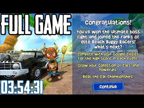Beach Buggy Racing - Full Game Walkthrough 【NO Hack】(1080p)