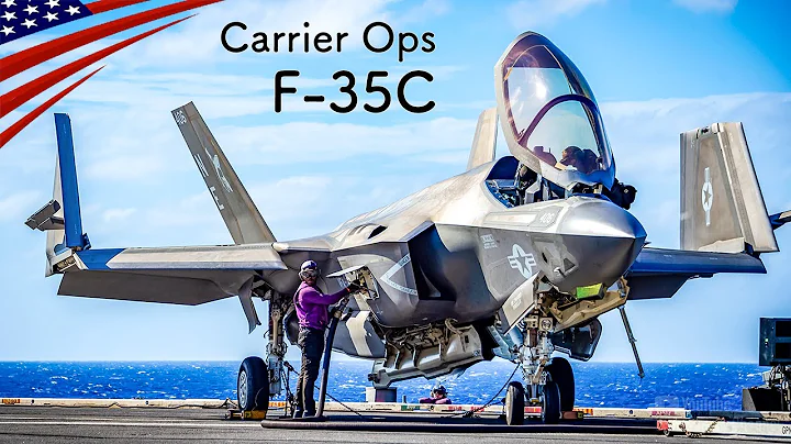Stealth Jet at Sea – Real F-35C Operations Aboard US Navy Carriers