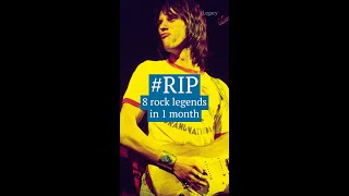 #Shorts RIP 8 Rock Legends in 1 Month | News