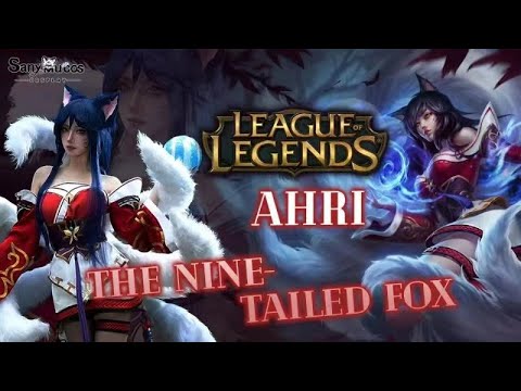 【SanyMuCos】Game League Of Legends Cosplay Ahri Cosplay Costume