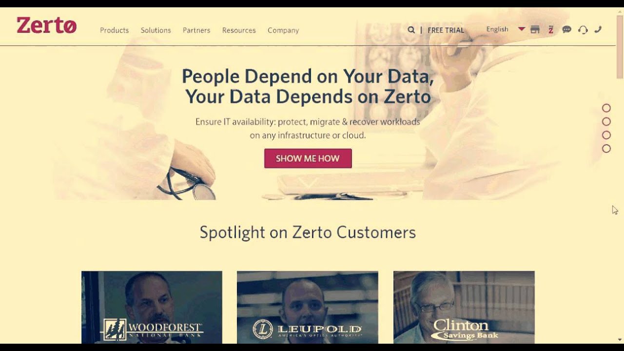 Data Disaster Recovery And Back In Zerto