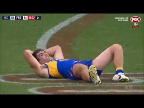 Andrew Gaff's Punches 18 Year Old Andy Brayshaw