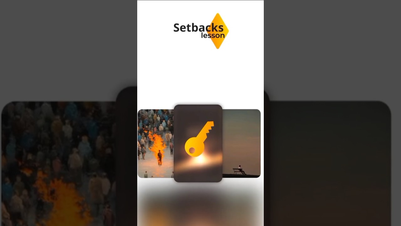 3 things to face the setbacks