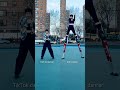 あしなが vs TikTokダンサー Montagem- PR Funk #stilts #viral #shorts