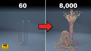 The Most Satisfying 3D Physics Simulations I’ve Ever Built【4K 60FPS】
