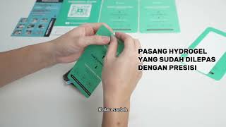 Tutorial Pemasangan Hydrogel Soleed Untuk Handphone Non Curved Updated Version