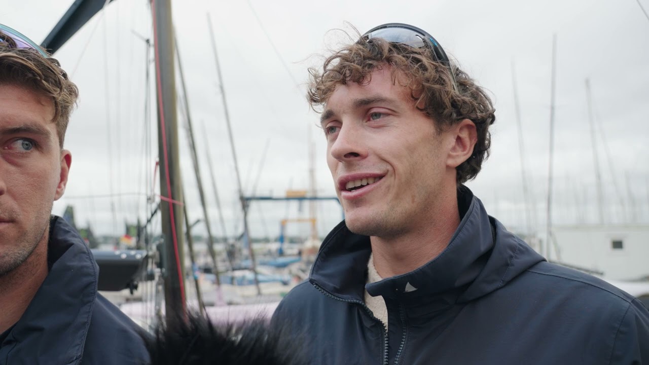 ⁣James GRUMMETT and Rhos HAWES Pre-race interview