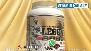 DEXTER JACKSON LEGEND WHEY | WHEY ISOLATE | CREATINE  | VITAMIN GALAXY