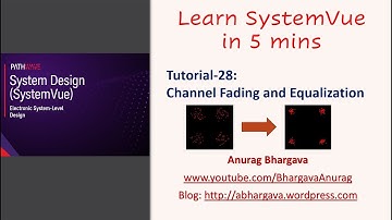 Tutorial-28: Channel Fading and Equalization