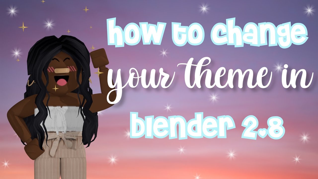 How to change your theme in Blender 2.8 || Blender || rxmaya - YouTube