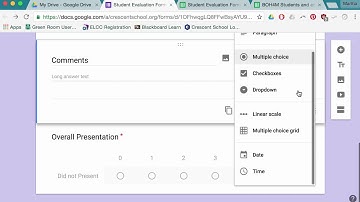 Google Forms for Student Evaluation Part 1, Full