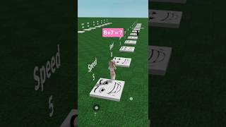 Slow to fastest speed in Roblox #roblox #games