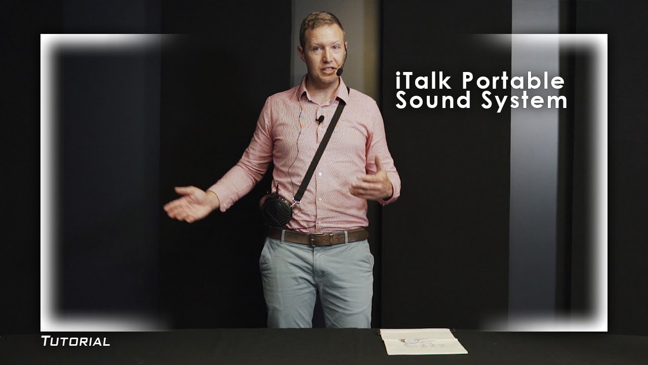 iTalk Portable PA | Tutorial - YouTube