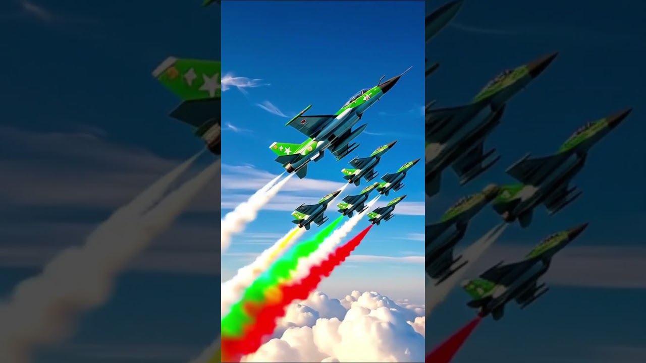 Pakistan JF-17 Thunder with Saudi Fighter Jets | Historic Aerobatic Flight 🇵🇰✈️🇸🇦"