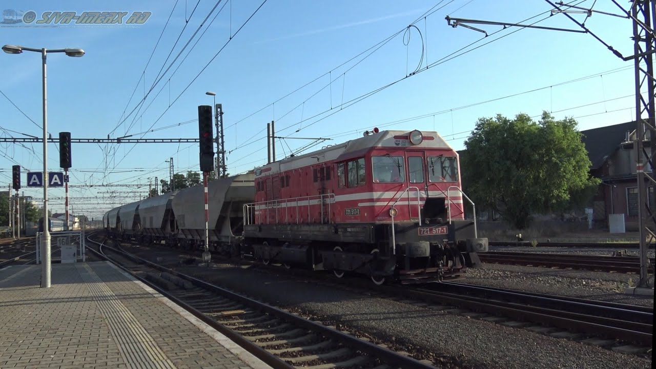 Vlaky Olomouc - 14. a 15.7.2023 (Noční provoz)