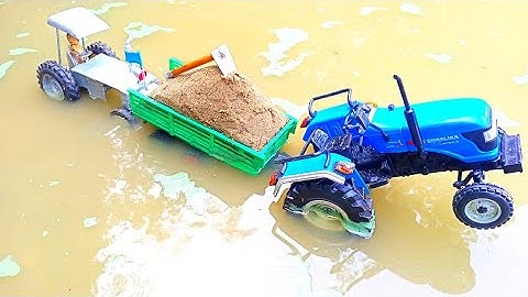 diy tractor stuk in mud mini science project || Part- 25 ||@topminigear