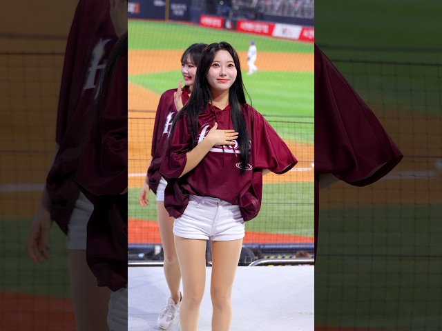 얼굴폼 미쳤다 존예 송민교 치어리더 #송민교 #宋旼校 #송민교치어리더 #키움히어로즈 #치어리더 #cheerleader #직캠 #shorts