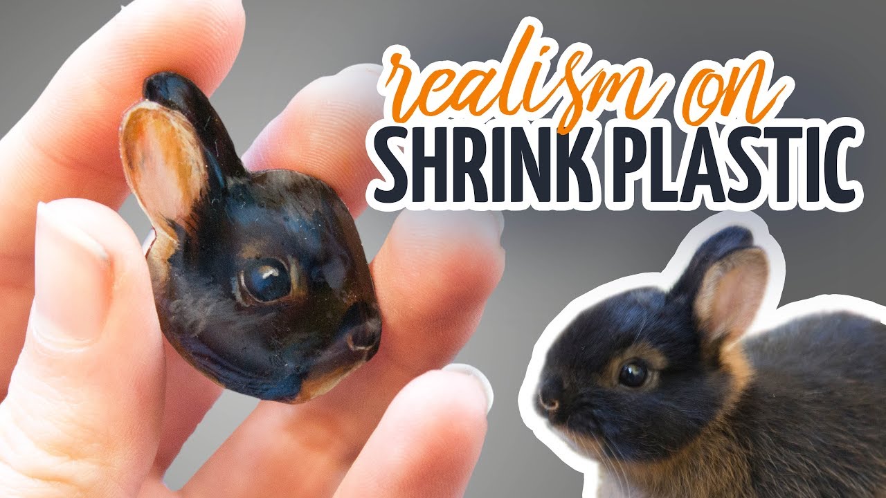 Realism On Shrink Plastic with Colored Pencils