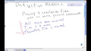 Deductive Reasoning Definition and Example