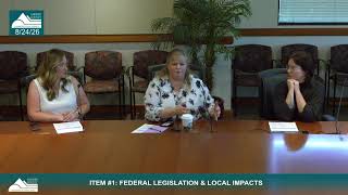 Details Larimer County BOCC Work Session 8/24/26 10:00 a.m. Update