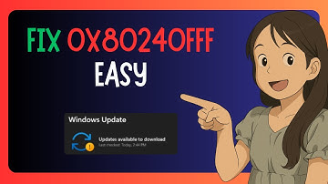 EASY FIX For 0x80240FFF Error During Windows Update