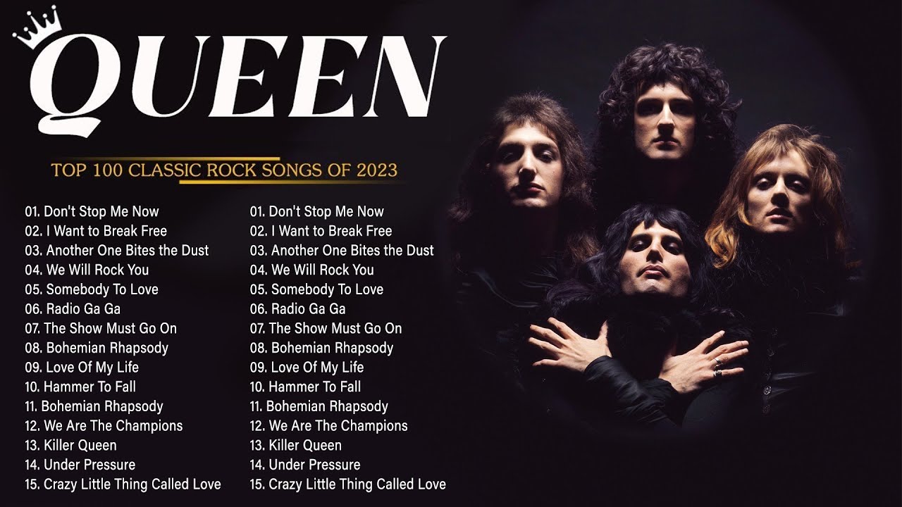 Queen Greatest Hits List