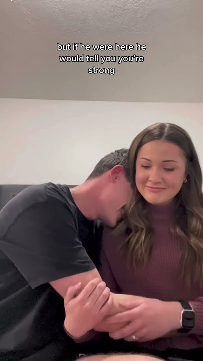 showing my husband the song i wrote about his dad 🥺