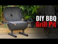 DIY BBQ Grill Pit From Freon Gas Tank