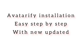 Famous Avatarify updated CPU easy step by step installation for all computers Profile