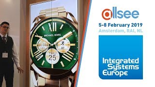 Ise 2019 - Lcd Video Wall