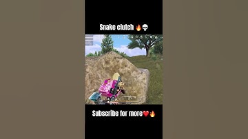 Snake cluth🔥💀#shortvideo #shorts #like #bgmi #phonk #beats #trending #lol