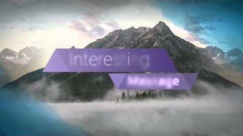 Abstract Slides Presentation After Effects Template