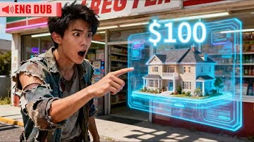 A poor man unlocked a wealth system: spend 1 and get 100k back, and with just 100 he bought a villa!