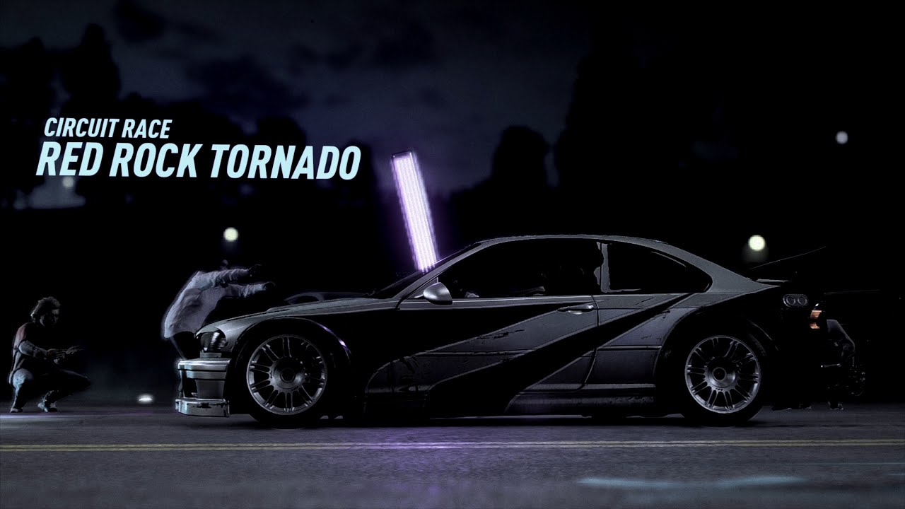 Red Rock Tornado - Night Race -  BMW M3 GTR Legends Edition (Bumper Camera) - Need for Speed™ Heatᴴᴰ