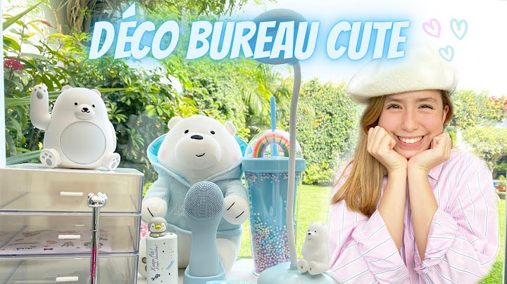 Idées déco pour un bureau cute et aesthetic