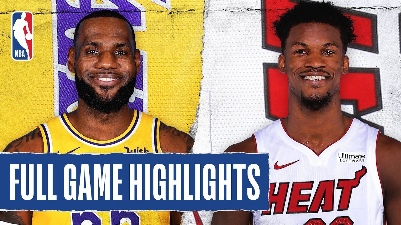 LAKERS at HEAT | FULL GAME HIGHLIGHTS | December 13, 2019