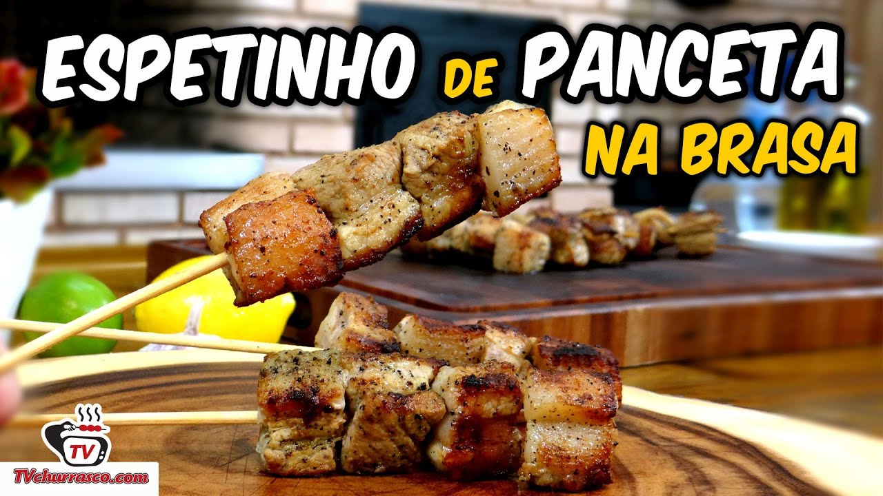 Como Fazer Espetinho de Churrasco Grego - Tv Churrasco 