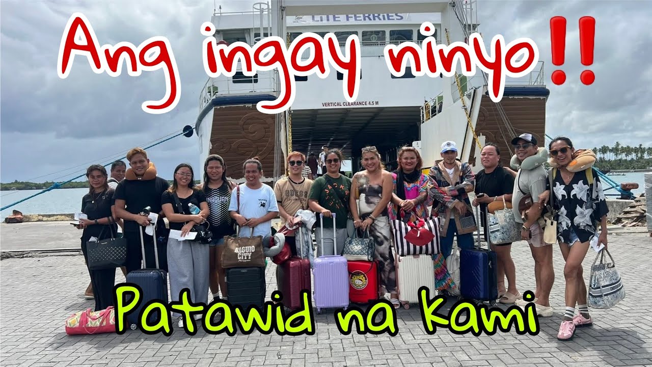 Nasa barko na kami @ReaFeelingera 