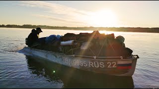 ОБЬ -НАЧАЛО!  Три дня на реке на лодке. Лещ и язь, а ночью пришел ОН!