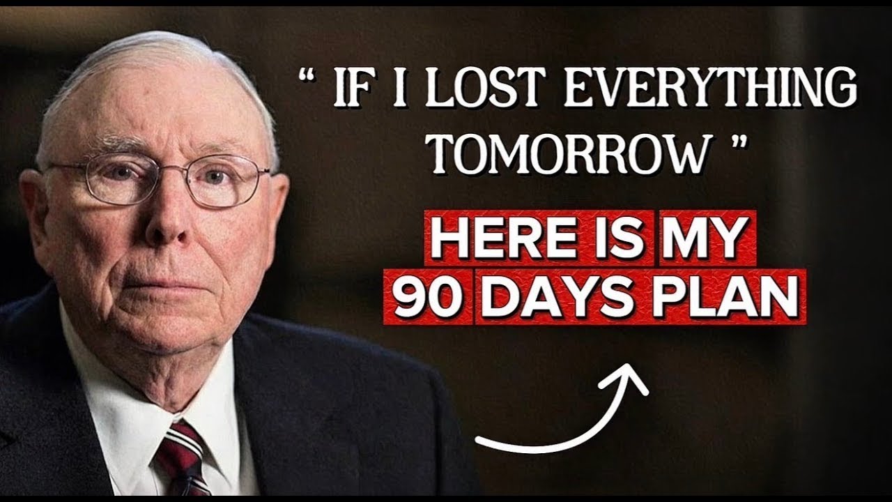 Charlie Munger: If I Lost Everything Tomorrow, Here's My 90-Day Recovery Plan