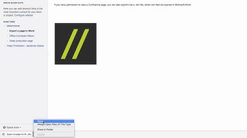 Export To Word - Learn Atlassian Confluence #27