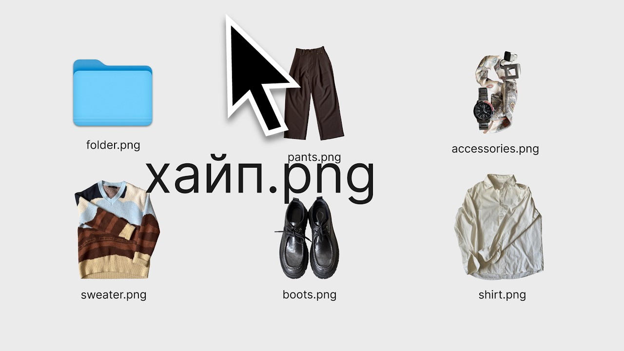 ДОСТАЁМ ПРЕДМЕТЫ ИЗ ПАПКИ В AE (анимация за 5 мин)