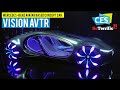 Mercedes-Benz Vision AVTR Avatar Concept Car at CES 2020!