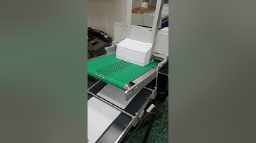 Stenz Ecofeed Envelope Feeder feeding DL Window envelopes.