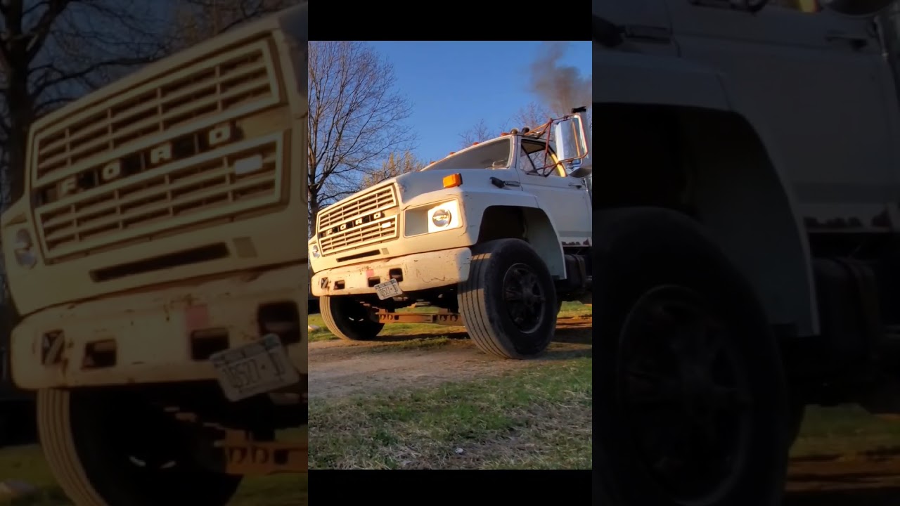 1985 F8000 CAT 3208T 