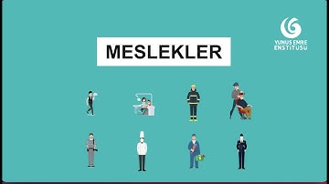 Türkçe Kelime Hazinem  - 11 / Meslekler (Professions)