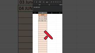 📅 Insert Today's Date Instantly!Ctrl + ; ⚡#Excel #ExcelTips #Shorts