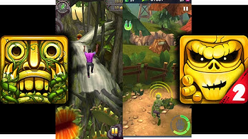 Temple Run 2 Lost Jungle Vs Zombie Run 2   Monster Runner Game